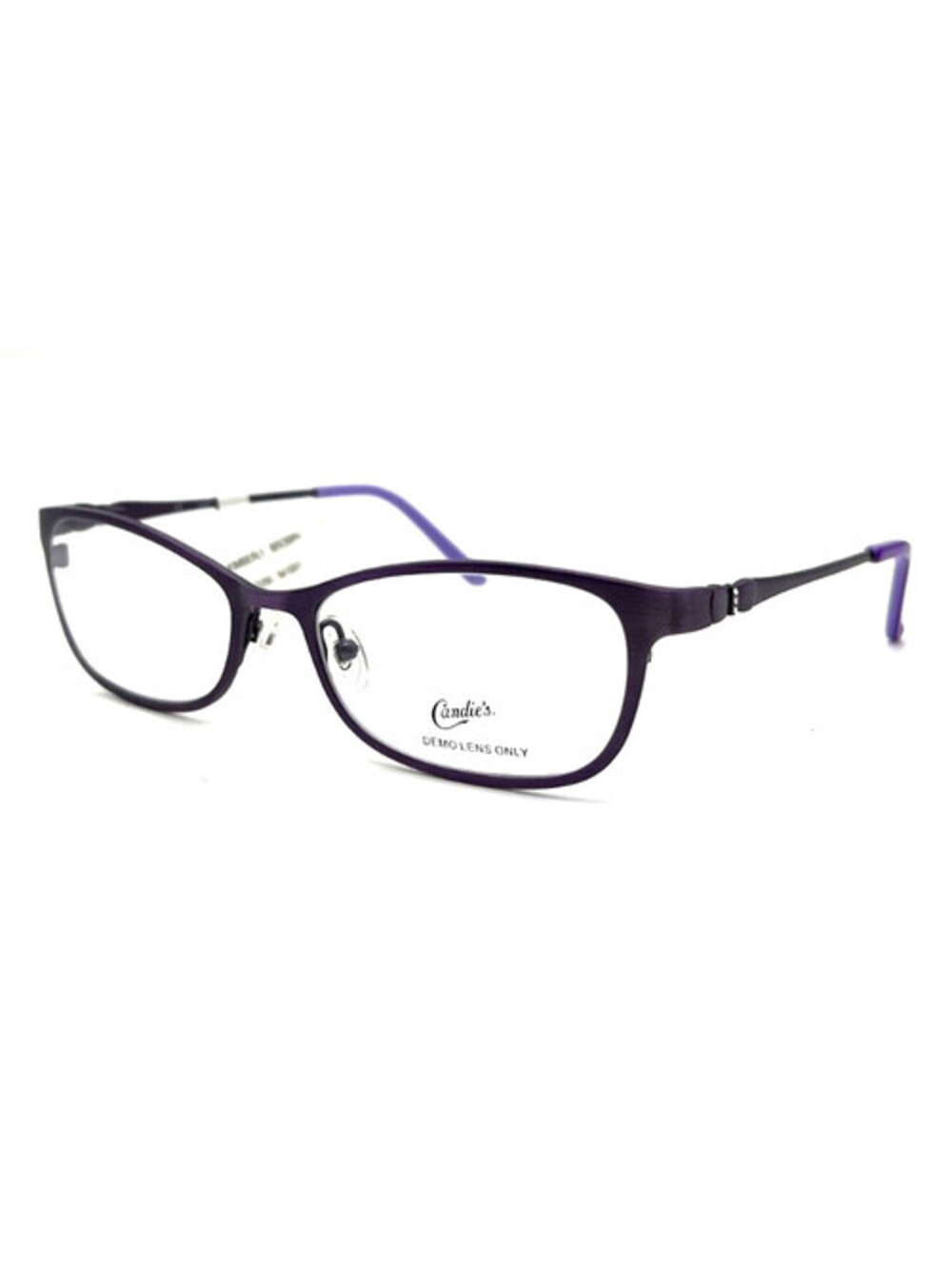 Candie's C Kimberly Spur Purple Geometric Authentic Eyeglass Frames 51-16-135